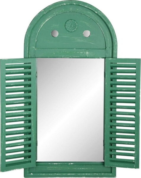 Zelené francouzské zrcadlo Esschert