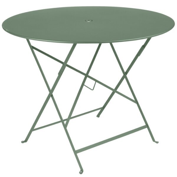 Kaktusově zelený kovový skládací stůl Fermob