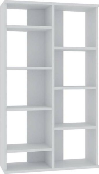 Bílá knihovna 72x124 cm Keota