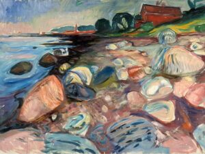 Reprodukce obrazu Edvard Munch - Shore
