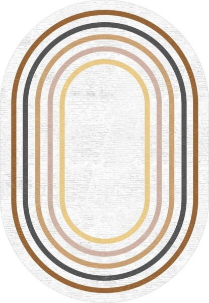 Bílý koberec 60x100 cm