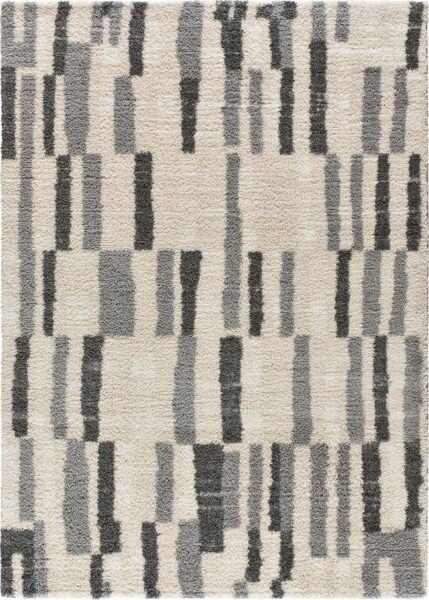 Šedo-krémový koberec 80x150 cm Enya