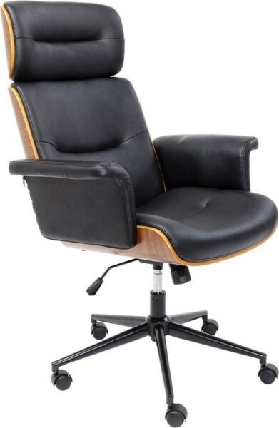 Černá kancelářská židle Kare Design