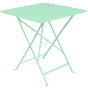 Opálově zelený kovový skládací stůl Fermob Bistro