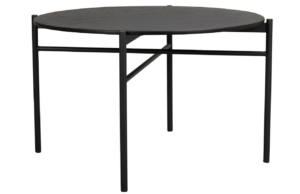Černý dubový konferenční stolek ROWICO