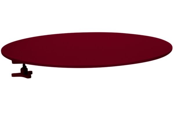 Červený přídavný odkládací stolek Fermob
