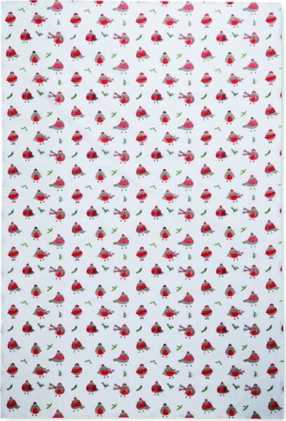 Bavlněný ubrus s vánočním motivem 137x178 cm