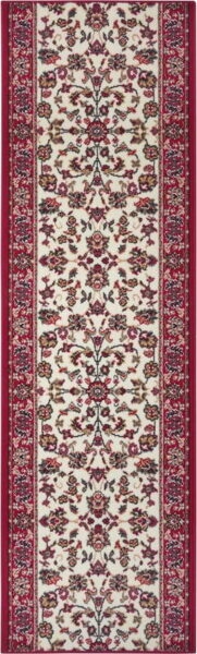 Červený koberec běhoun 300x80 cm Vintage