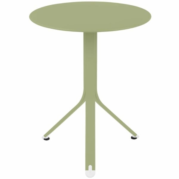 Světle zelený kovový stůl Fermob Rest'O
