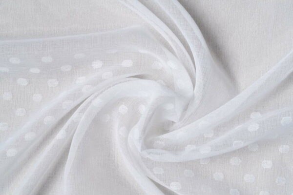 Bílá záclona 140x260 cm Aurea