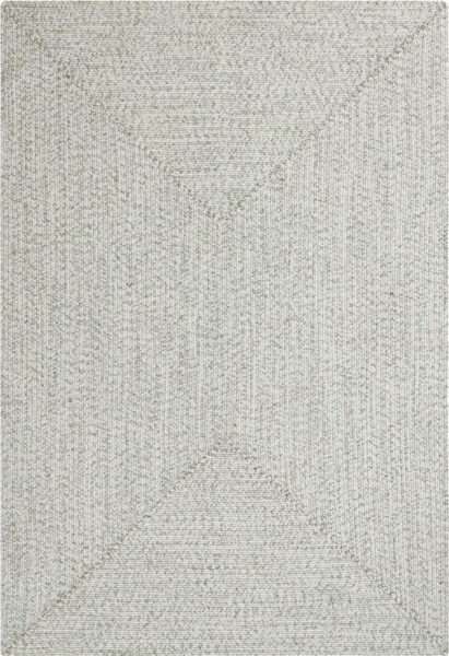 Bílý/béžový venkovní koberec 170x120 cm