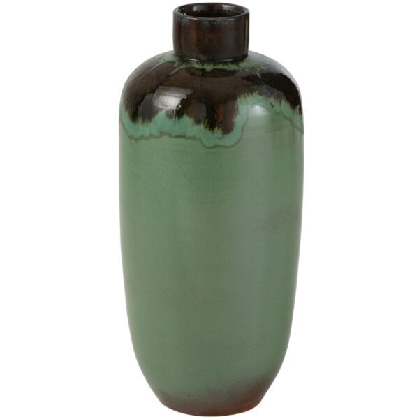 Zelená keramická váza J-line Alina