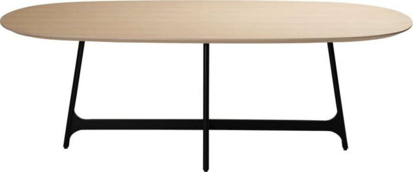 Jídelní stůl s deskou v dubovém dekoru 110x220