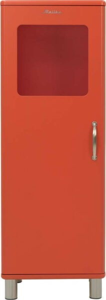 Červená skříňka 50x143 cm Malibu