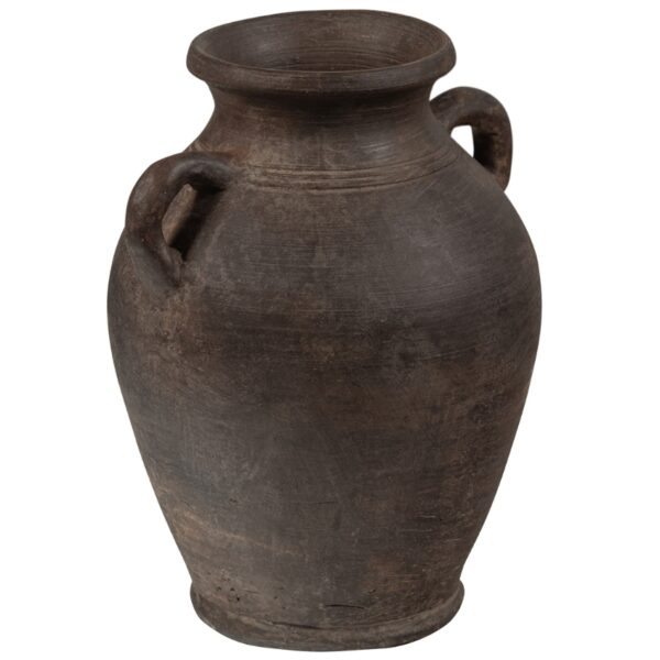 Hoorns Černá keramická váza Shortee