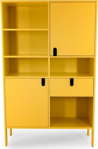 Žlutá knihovna 109x176 cm Uno
