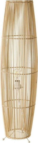 Stojací lampa v přírodní barvě s bambusovým stínidlem (výška