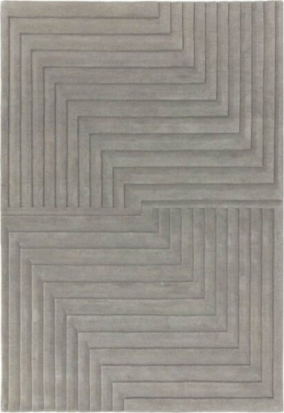 Šedý vlněný koberec 200x290 cm Form