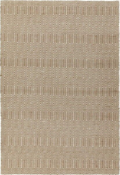 Světle hnědý vlněný koberec 120x170 cm