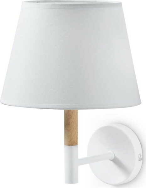 Bílá nástěnná lampa Kave