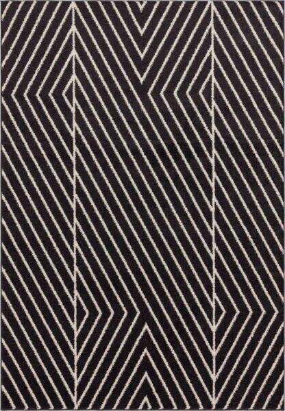 Černo-bílý koberec 160x230 cm Muse