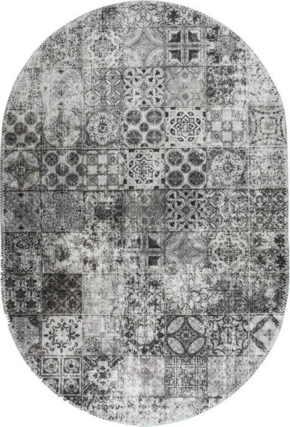 Šedý pratelný koberec 160x230 cm