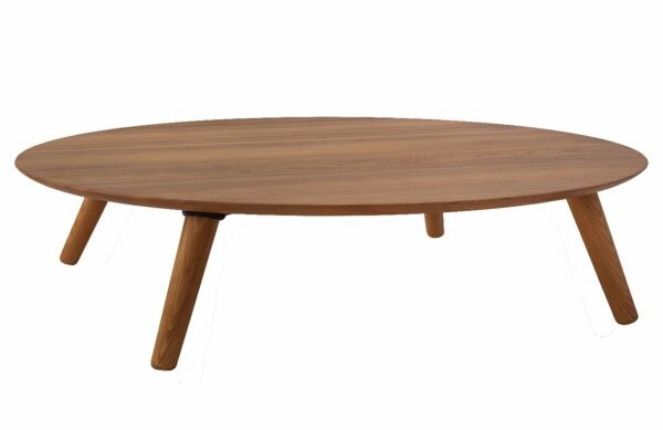 Dřevěný konferenční stolek RAGABA CONTRAST OVO